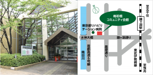 梅若橋コミュニティ会館地図